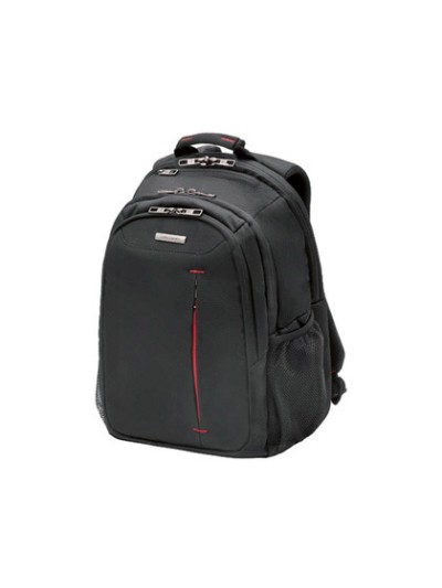 Mochila para portatil samsonite guardit 14/' color negro con asa 4 bolsillos exteriores 180x290x400 mm