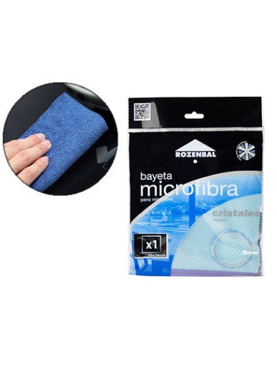 Bayeta microfibra cristales 36x36 cm