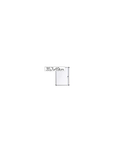 Vitrina de anuncios bi-office fondo magnetico extraplana de interior 357x490 mm