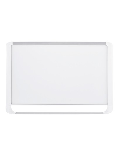 Pizarra blanca bi-office lacada con bandeja integrada 180x120 cm