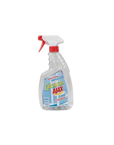 Limpiacristales liquido ajax cristalino con pistola pulverizadora 750 ml