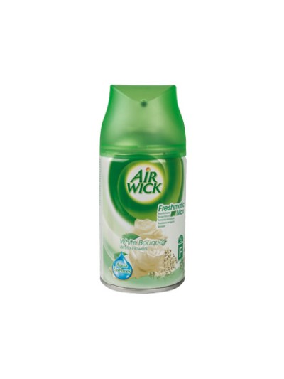 Ambientador air wick flores blancas recambio de 250 ml para aparato air wick freshmatik