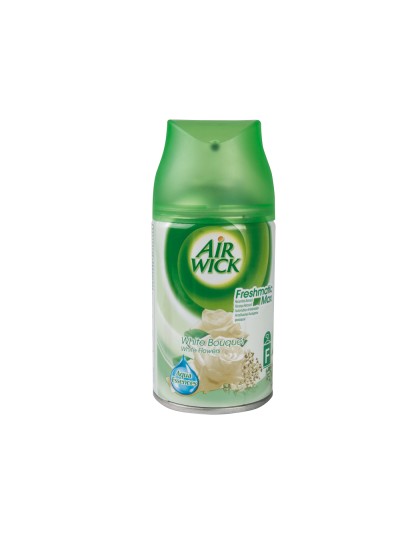 Ambientador air wick flores blancas recambio de 250 ml para aparato air wick freshmatik