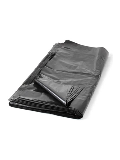 Bolsa basura industrial biznaga negra 85x105cm galga 120 rollo de 10 unidades