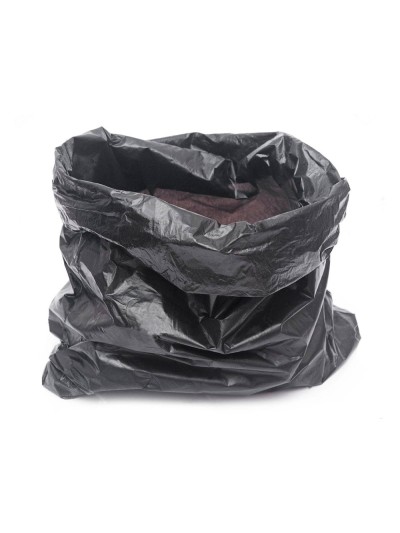 Bolsa basura industrial biznaga negra 85x105cm galga 120 rollo de 10 unidades