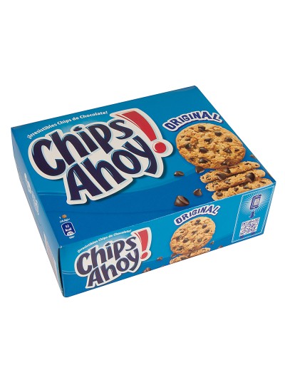 Galleta chips ahoy caja de 2 paquetes de 14 unidades 300 gr