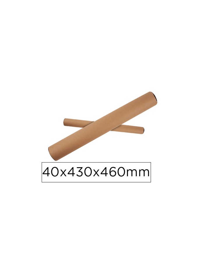 Tubo de carton apli portadocumentos tapa plastico 40x430x460 mm Tubo de carton apli portadocumentos tapa plastico 40x430x460 mm