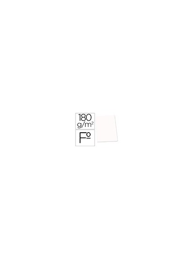 Subcarpeta cartulina gio folio blanca 180 g/m2
