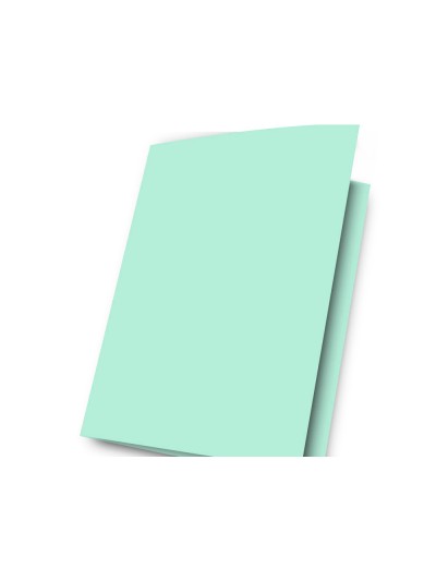 Subcarpeta cartulina gio folio verde pastel 180 g/m2