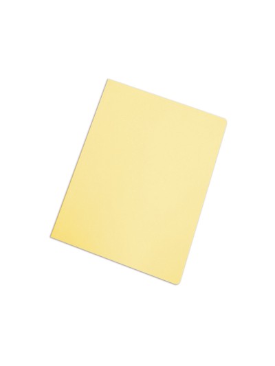 Subcarpeta cartulina gio folio amarillo pastel 180 g/m2