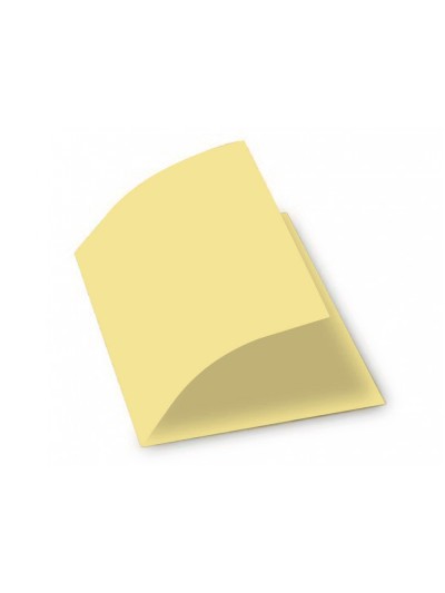 Subcarpeta cartulina gio folio amarillo pastel 180 g/m2
