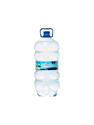Agua mineral natural fuente primavera garrafa de 5 l