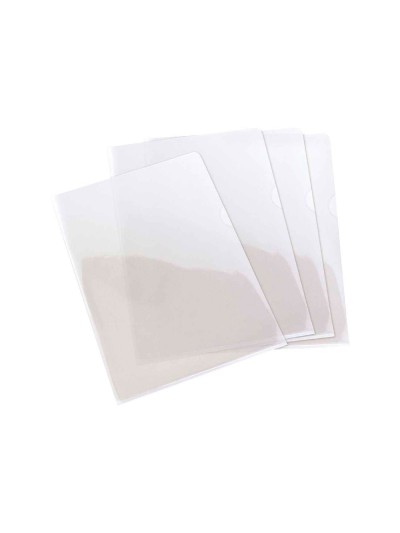 Carpeta esselte dossier uñero plastico folio transparente 110 micras