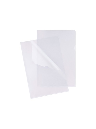 Carpeta esselte dossier uñero plastico folio transparente 110 micras