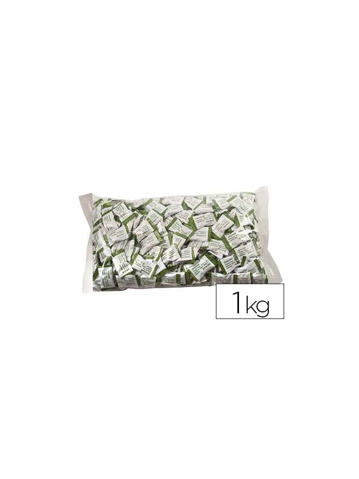 Caramelos de cortesia sabores manzana fresa y cola bolsa de 1 kg Caramelos de cortesia sabores manzana fresa y cola bolsa de 1 kg