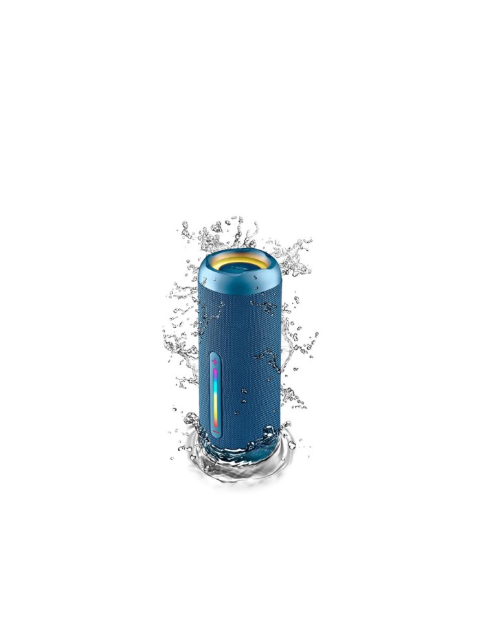 Altavoz ngs roller furia 2 portatil 60w bluetooth luces rgb e impermeabilidad ipx7 color azul Altavoz ngs roller furia 2 portatil 60w bluetooth luces rgb e impermeabilidad ipx7 color azul