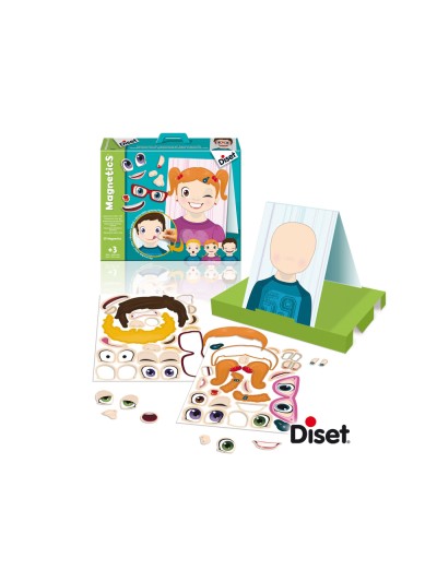 Juego diset didactico magnetico expresione