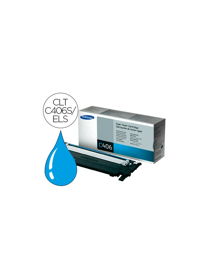 Toner samsung clp360/365 clx3300/3305 cian 1.000 pag Toner samsung clp360/365 clx3300/3305 cian 1.000 pag