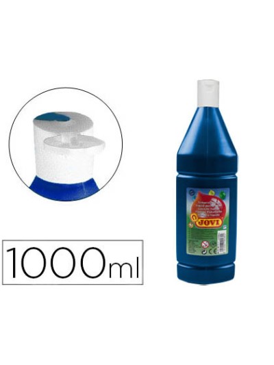 Tempera liquida jovi escolar 1000 ml azul ultramar