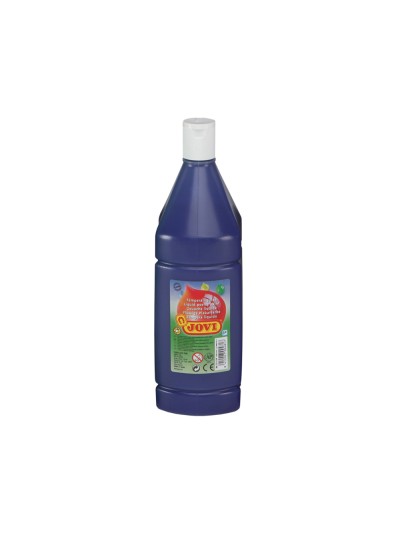 Tempera liquida jovi escolar 1000 ml azul ultramar