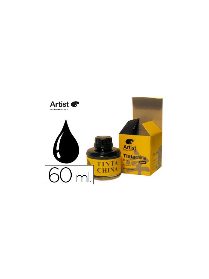 Tinta china artist negra bote 60 ml Tinta china artist negra bote 60 ml