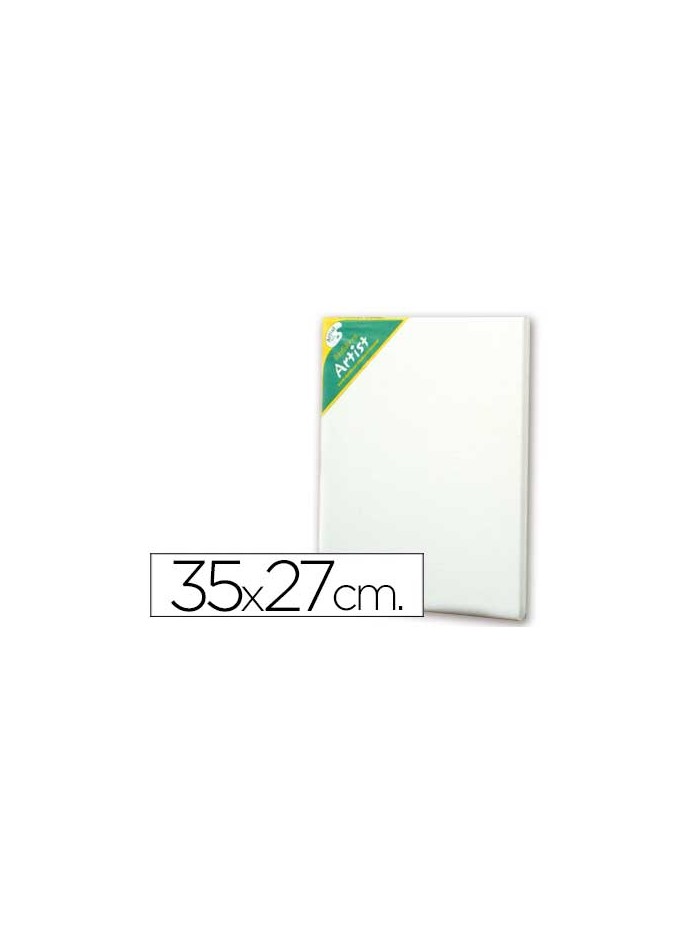 Bastidor artist 5f lienzo grapado trasero algodon 100% 35x27 cm Bastidor artist 5f lienzo grapado trasero algodon 100% 35x27 cm