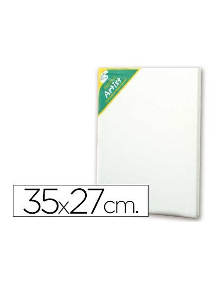 Bastidor artist 5f lienzo grapado trasero algodon 100% 35x27 cm