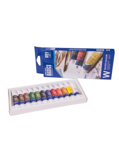 Acuarela artist caja carton de 12 colores surtidos 12 ml