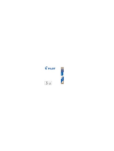 Recambio boligrafo pilot frixion ball azul caja de 3 unidades