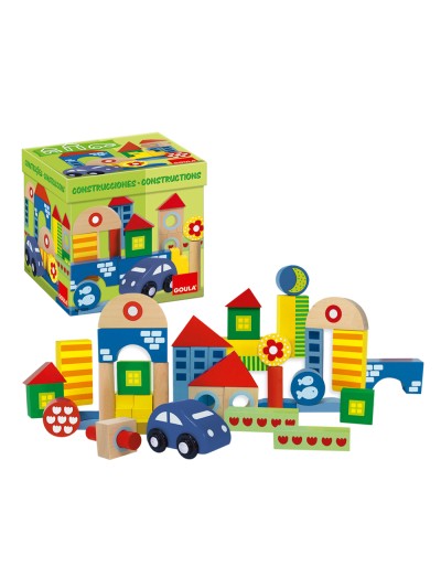 Juego diset didactico pack 41 piezas arquitecturas