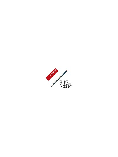 Lapices de grafito stabilo easygraph ergonomico para ambidiestros mina 3,15 mm hb