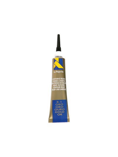 Contorno relieve la pajarita oro r-1 tubo 20 ml