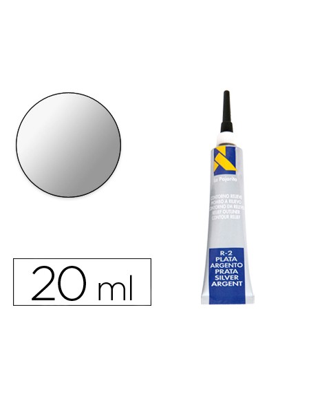 Contorno relieve la pajarita plata r-2 tubo 20 ml