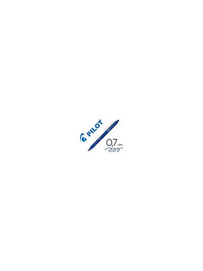 Boligrafo pilot frixion clicker borrable 0,7 mm color azul