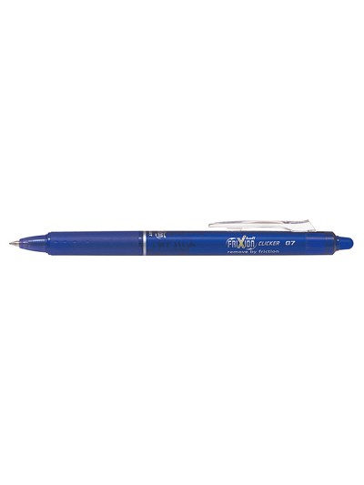 Boligrafo pilot frixion clicker borrable 0,7 mm color azul