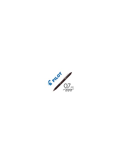 Boligrafo pilot frixion clicker borrable 0,7 mm color negro
