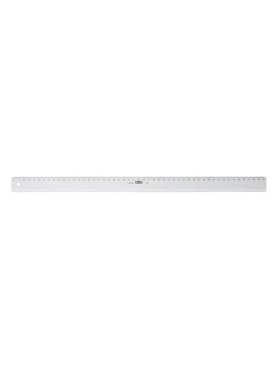 Regla m+r 50 cm plastico transparente
