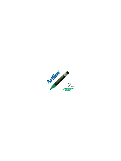 Rotulador artline pizarra verde negra epw-4 ve-gr color verde fluorescente bolsa de 4 unidades