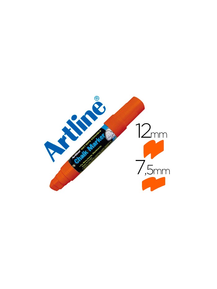 Rotulador artline pizarra verde negra epw-12 mm color naranja Rotulador artline pizarra verde negra epw-12 mm color naranja