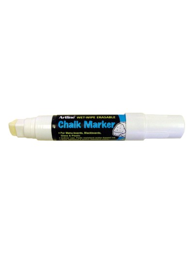 Rotulador artline pizarra verde negra epw-12 mm color blanco