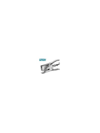 Grapadora rapid de tenaza k1 capacidad 50 hojas usa grapas 22/6 24/6 y 24/8