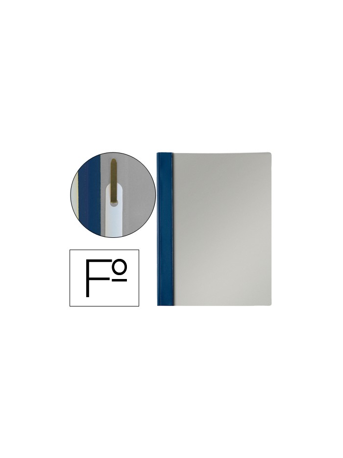 Carpeta dossier fastener pvc esselte folio azul marino Carpeta dossier fastener pvc esselte folio azul marino