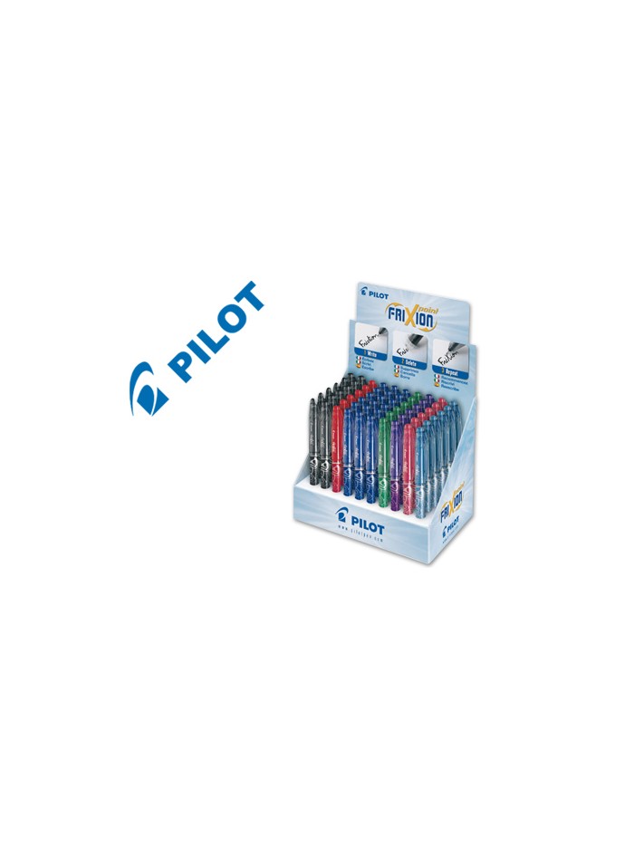 Boligrafo pilot frixion punta de aguja expositor colores surtidos Boligrafo pilot frixion punta de aguja expositor colores surtidos