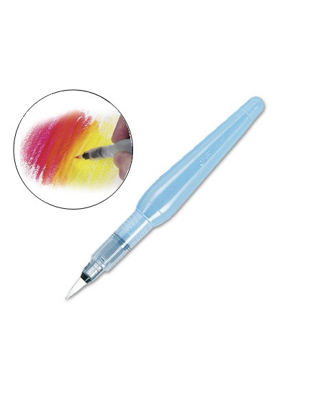 Pinceles pentel para productos acuarelables frh-m apto para acuarelas ceras y lapices acuarelables