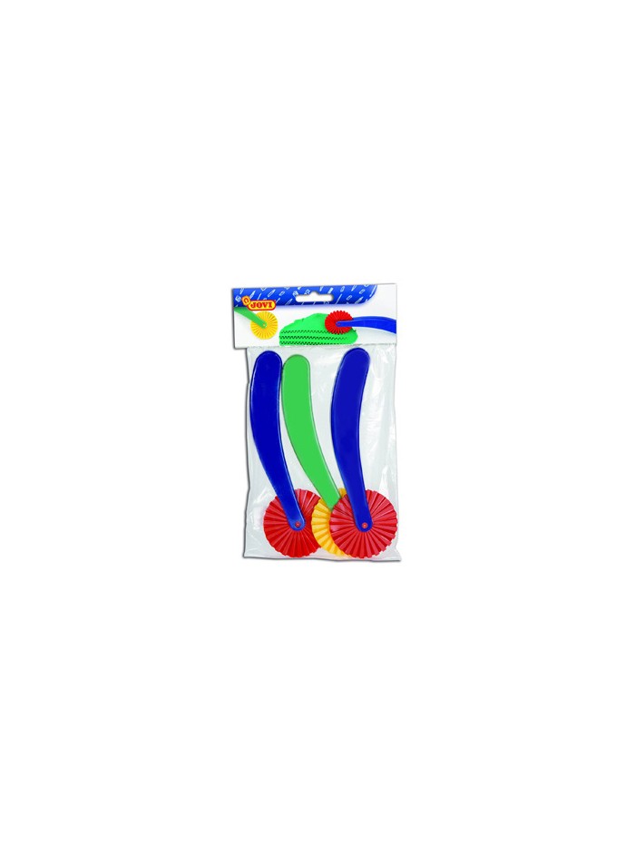 Cortador y marcador para pasta bolsa de 3 unidades surtidas Cortador y marcador para pasta bolsa de 3 unidades surtidas