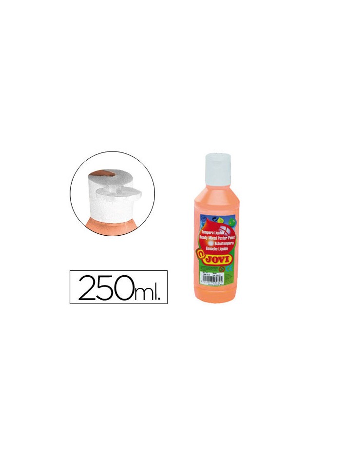 Tempera liquida jovi escolar 250 ml carne Tempera liquida jovi escolar 250 ml carne