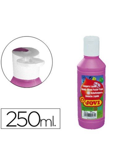 Tempera liquida jovi escolar 250 ml magenta