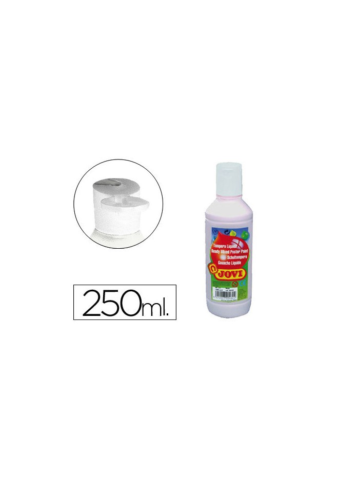 Tempera liquida jovi escolar 250 ml blanco Tempera liquida jovi escolar 250 ml blanco