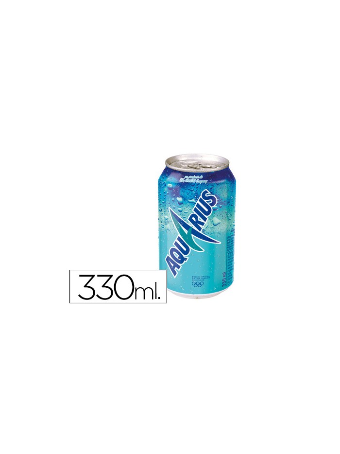 Bebida isotonica aquarius limon lata 330 ml Bebida isotonica aquarius limon lata 330 ml