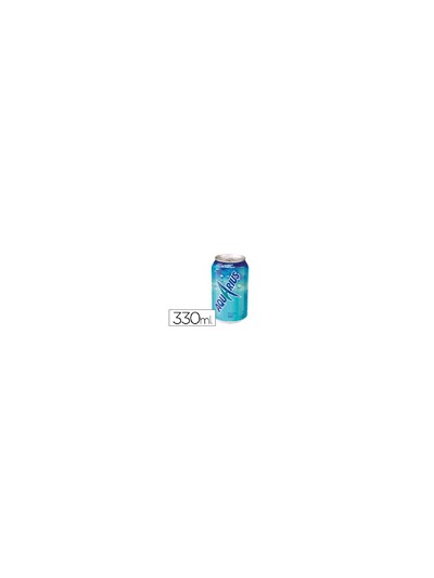 Bebida isotonica aquarius limon lata 330 ml